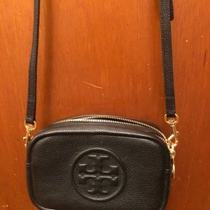 Tory Burch mini bombe crossbody.